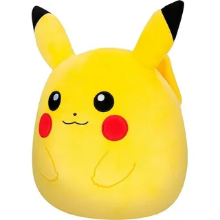 Squishmallows Pikachu 25 cm Gelb/Schwarz/Braun/Rot