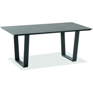 Niehoff Gartentisch 180 x 95 x 76 cm Anthrazit/Grau