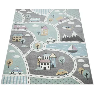 Paco Home Kinderteppich »Capri 318« grün,
