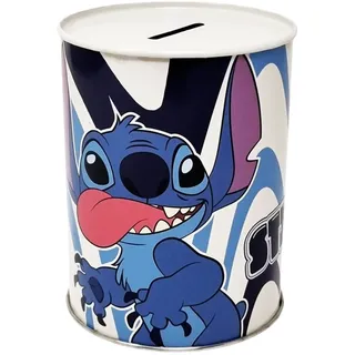 Disney Spardose Stitch aus Metall, nicht aufklappbar, 11 x 8 cm