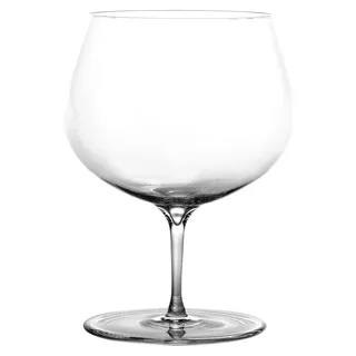 Zafferano Calice Distillati Ultralight 39 cl, 2er-Set, aus handgefertigtem, hochwertigem Kristallglas, Design mit dünnem Rand zum Verkosten - Transparent