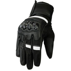 Bikers Gear Australia Limited Vega kurz Sport Motorrad Handschuh weiß, Größe L