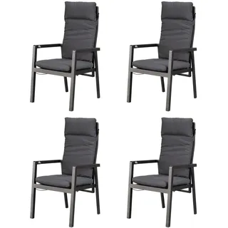 Gardissimo ONTARIO MOVE Alu Diningsessel Stapelsessel verstellbar