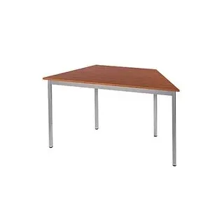 SODEMATUB Mehrzwecktisch kirschbaum, alu Trapezform, Vierkantrohr alu, 60,0/120,0 x 60,0 x 74,0 cm