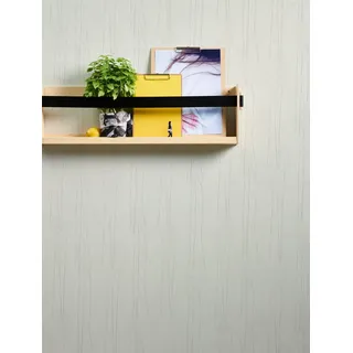 A.S. Création A.S. Creation Vliestapete Floral Glänzend Leicht Strukturiert Weiß Grau FSC®