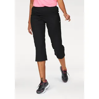 3/4-Hose VENICE BEACH, Damen, Gr. 52, N-Gr, schwarz, Single Jersey, Obermaterial: 95% Baumwolle, 5% Elasthan, unifarben, bequem 3/4-Länge, Hosen 3/4-Hose, Elastisches Material mit Seitentaschen in 3/4 Länge, Topseller