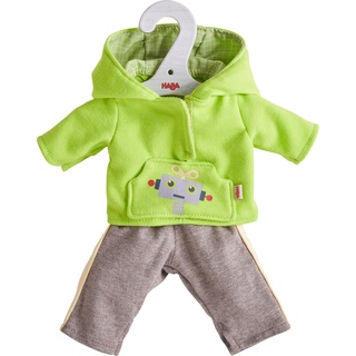 HABA Puppen-Kleiderset Homewear, Kleidung für 32cm Puppen, Unisex, weicher Stoff