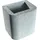 Ersatzteil 26 cm Beton grau