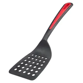 Westmark Pfannenwender Gallant, mit großer, gelochter Laffe, Wender für beschichtete Töpfe und Pfannen, Abmessungen: 310 x 95 x 55 mm
