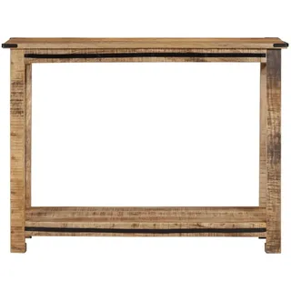 vidaXL Konsolentisch 100x35x75 cm Massivholz Mango