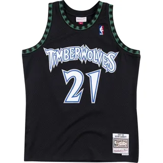 Swingman Mesh Jersey Minnesota Timberwolves 97-98 K. Garnett - Schwarz