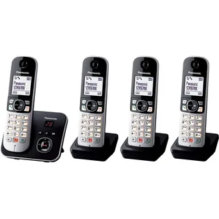 Panasonic KX-TG6864GB schwarz-silber