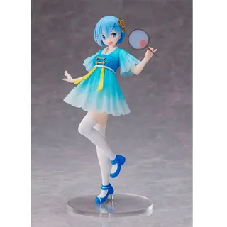 Taito Re:zero Coreful Rem Mandarin Kleid Das Das Leben In Einer Anderen Welt Beginnt 20 Cm - Multicolor