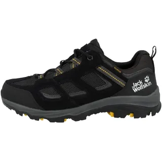 Jack Wolfskin Vojo 3 Texapore Low M Herren Outdoorschuhe , Black Burly Yellow Xt, 43