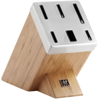 ZWILLING FIVE STAR PLUS Selbstschärfender Messerblock, Bambus