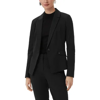 Comma Taillierter Blazer aus Viskosemix