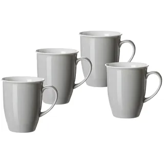 Ritzenhoff & Breker Kaffeebecher Doppio 0,32 l Grau 4 St.