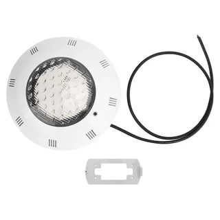 AC12V LED-Poolbeleuchtung, IP68, wasserdicht, Wandmontage, tauchfähig, Unterwasserbeleuchtung, Landschaftsschwimmlicht, warmweiß, 9 W