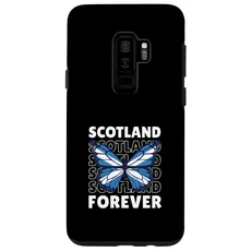 Hülle für Galaxy S9+ Schottland Schottische Flagge Fans Fans Kinder Männer Frauen Retro