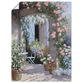 ARTland »Blumenangebot«, Garten (1 Stk. tlg. als -Leinwandbild, Poster, Wandaufkleber in verschied. Größen & Produktarten Poster, Wandtattoo auch für Badezimmer geeignet