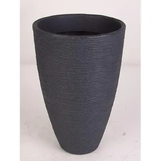 Pflanzkübel "Rillen" wetterfest Kunststoff frostsicher Übertopf Blumen Gefäß neu