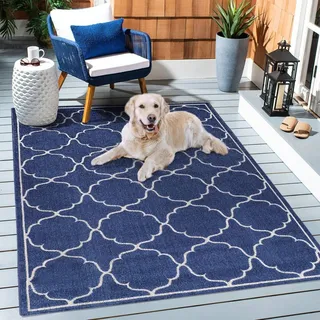 Sanat Berlin Outdoor-Teppich 60 x 110 cm Blau