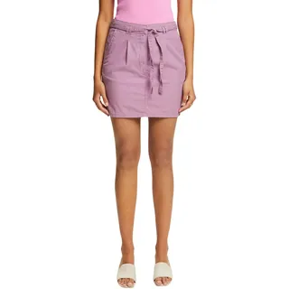 ESPRIT Damen 044ee1d316 Rock, 550/Mauve, 38