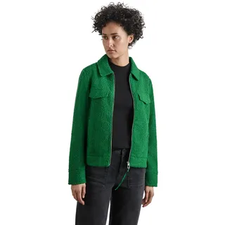 STREET ONE Damen A212380 Kurze Jacke,Grün,36
