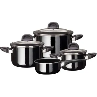 Silit Modesto Line Topf-Set 4-tlg. schwarz