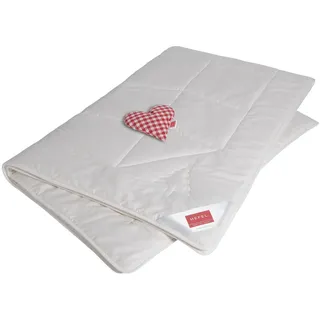 Hefel Einziehdecke »Wellness Zirbe« leicht Füllung 100HEFEL-SchafschurwolleundZirbenflocken 1 Stk. tlg., weiß