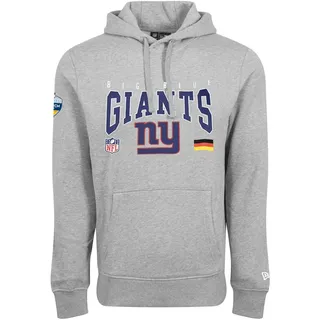 NEW YORK GIANTS Unisex Football Hooded Kapuzenpullover, Grey Med, 3XL EU