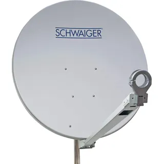 Schwaiger SPI1000.0, Satellitenantenne Weiß,