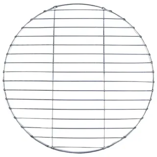 ACOLY Runde Grillroste aus Edelstahl, Durchmesser 30 cm, runder Grillrost, Ersatz für Feuerstelle, Kochen im Freien, Familienfeiern