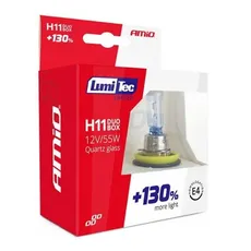 H11 LumiTec LIMITED 130% mehr Licht 12V POWER Halogen Scheinwerfer Lampen E4
