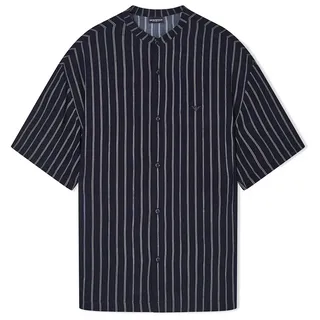 Emporio Armani Em005144_af20445 Kurzarm-poloshirt - Strip Blue-Nut-Black - 2XL