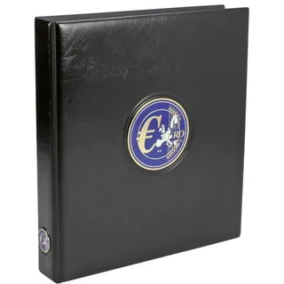 SAFE 7358 Münzen Sammelalbum Premium Universal Album für Euro-Sätze | 2 Münzblätter & farbige Zwischenblätter für 10 komplette Euro-Sätze | für Ihre Coin Collection