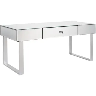 Beliani Nesle Silber MDF 110 x 46 x 47 cm