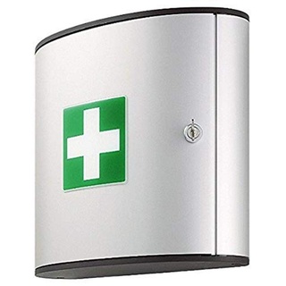 Durable First Aid Box M silber