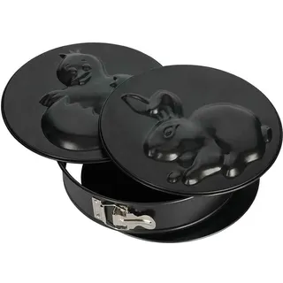 WMF Group GmbH (Kaiser) Kaiser Oster-Motiv-Springform Set, 26 cm, 3-teilig, Attraktive Kuchenform mit Rezept, 1 Stück