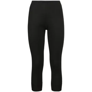 Odlo Active Warm Damen 3/4 Thermohose Schwarz XL