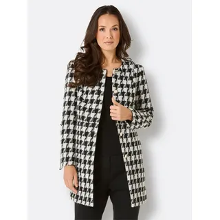 CREATION L PREMIUM Longblazer »Woll-Mix-Blazer«, schwarz-weiß