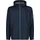 Regenjacke Herren Black/Blau 48