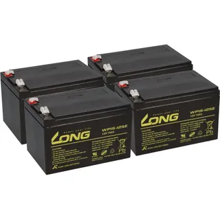 KungLong Kompatibler Akku E-Roller E-Scooter Quad E Bike 48V 4x 12V 15Ah AGM