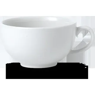 Churchill Super Vitrified Café Cappuccino-Tasse 28cl, 12 Stück, weiß, rund - Weiß