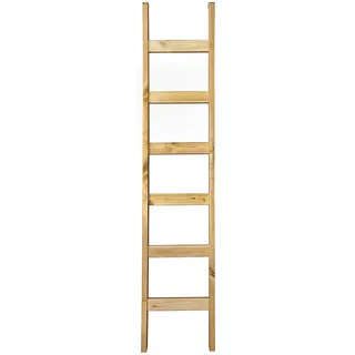 Home affaire Leiterregal »Soeren« aus massiver Kiefer, Höhe 190 cm, funktionales Design, beige