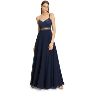 Vera Mont Damen Abendkleid mit Spitze Night sky) , 34761632-36 Normalgrößen