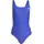 Badeanzug Damen Semi Lucid Blue 44