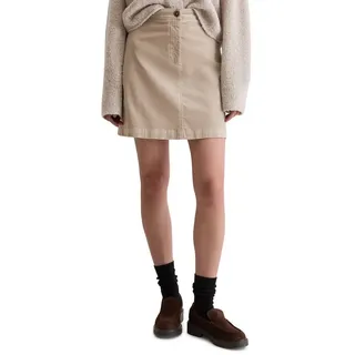 Marc O'Polo Minirock Damen Beige/Chalky Mauve Samt 42