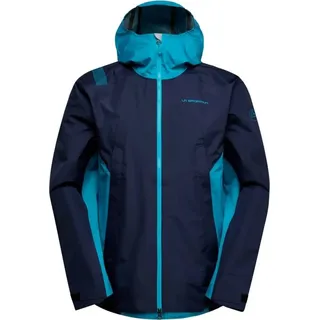 La Sportiva Softshelljacke Discover Shell (winddicht, wasserdicht) dunkelblau