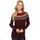 Övik Knit Hoodie Dark Garnet L